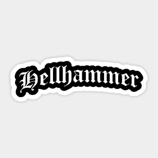 Hellhammer - Old English Sticker